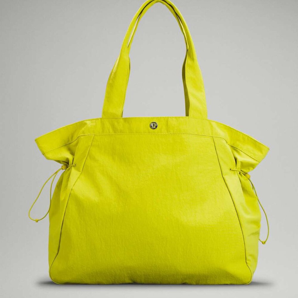 Lululemon Side Cinch Shopper Bag - NWT - Sonic Yellow